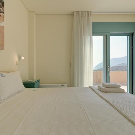 Ouzo Panoramic Houses 2, With Private Pool Plomari Exteriör bild