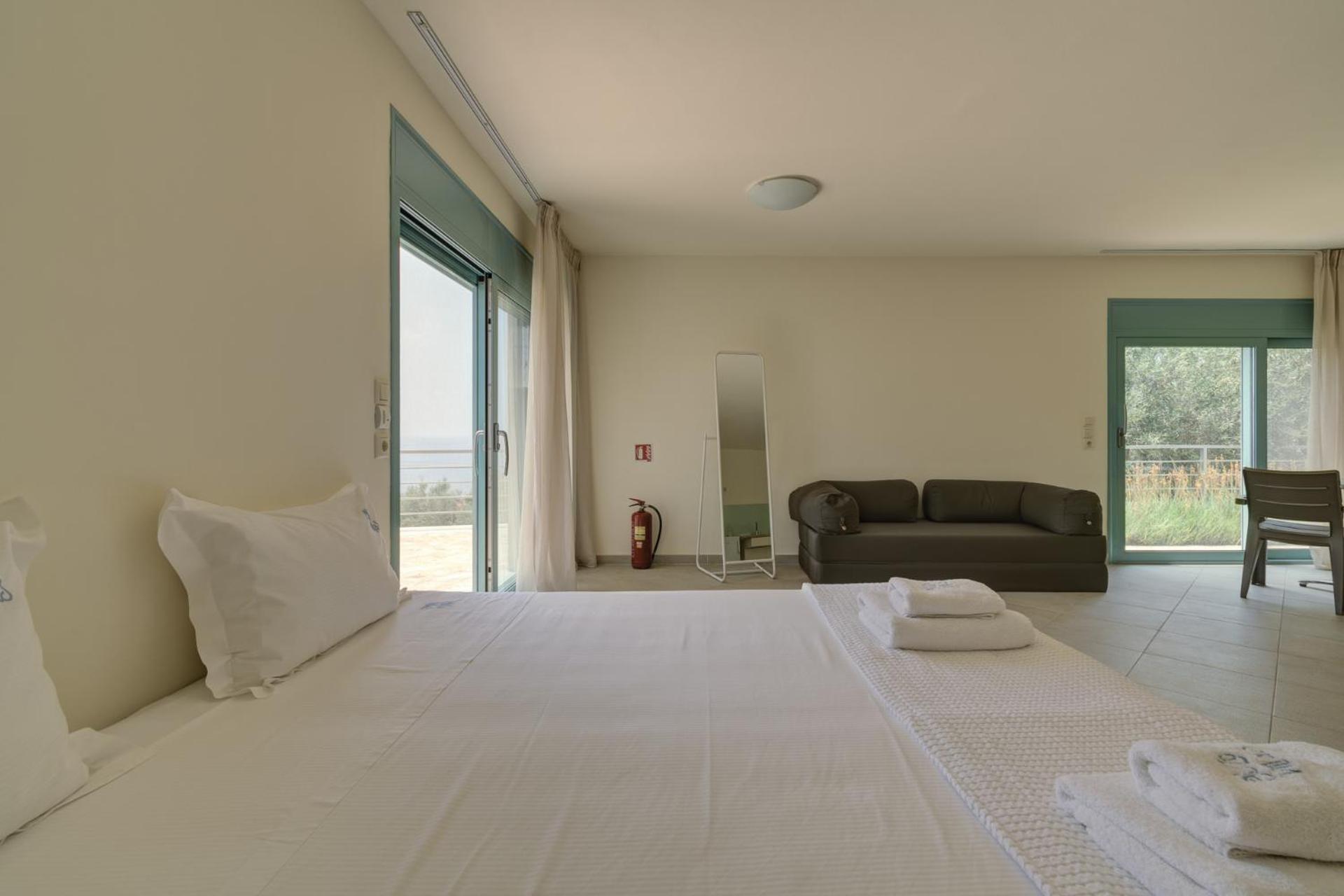 Ouzo Panoramic Houses 2, With Private Pool Plomari Exteriör bild