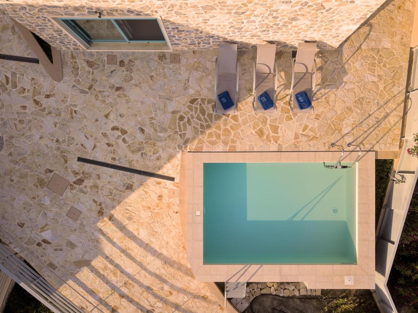 Ouzo Panoramic Houses 2, With Private Pool Plomari Exteriör bild