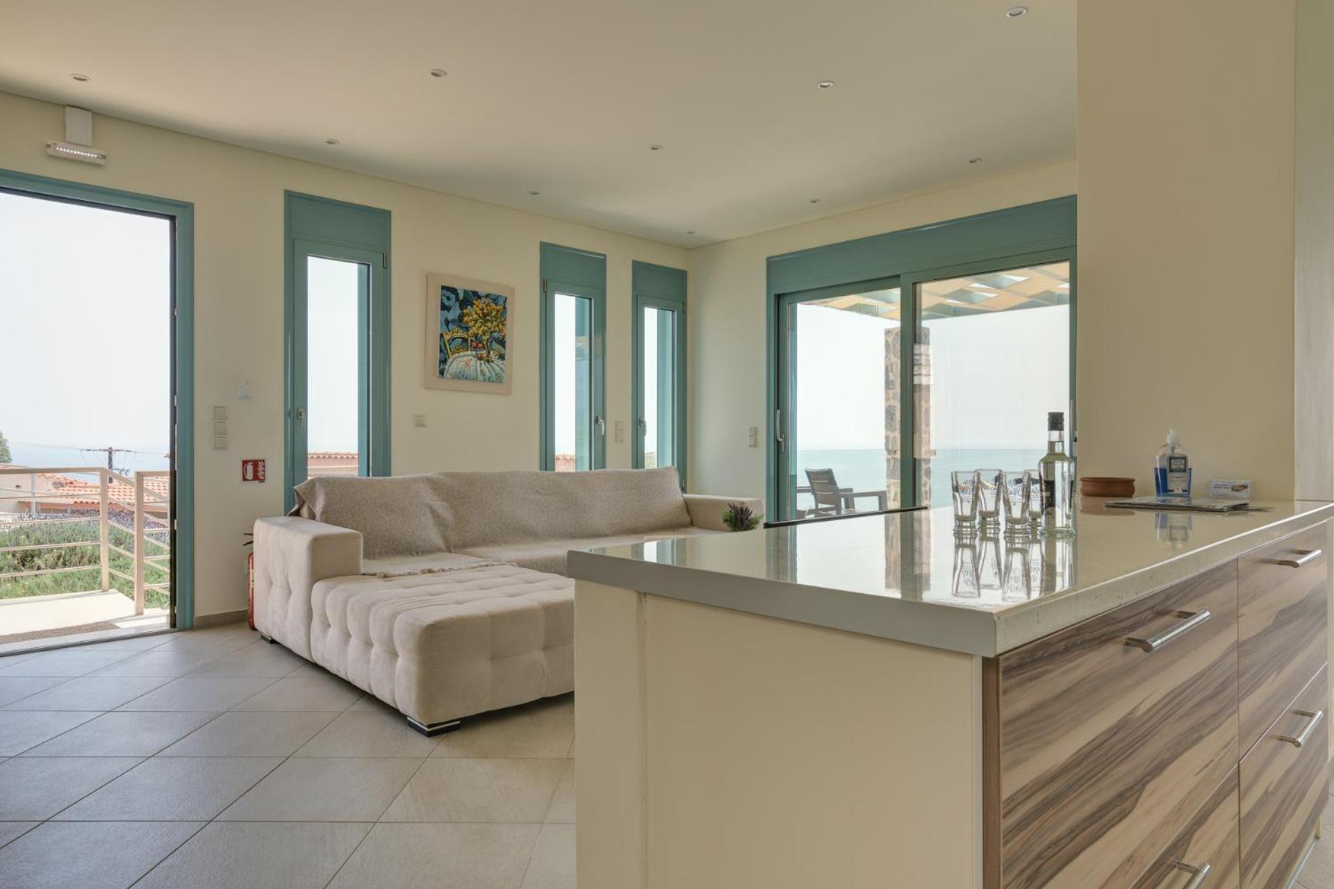 Ouzo Panoramic Houses 2, With Private Pool Plomari Rum bild
